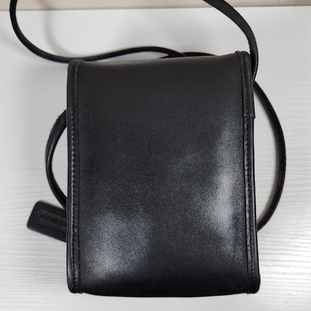 Vintage Coach Black/Nickel Scooter Bag #9893 - Picture 15 of 16